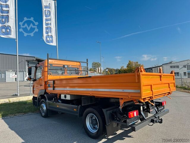Driezijdige kipper MERCEDES-BENZ 1224 Meiller Kipper/2 x AHK/NL 5,7 to/Nur 11 tkm
