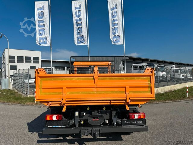 Driezijdige kipper MERCEDES-BENZ 1224 Meiller Kipper/2 x AHK/NL 5,7 to/Nur 11 tkm
