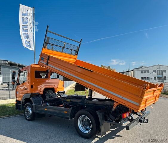 Driezijdige kipper MERCEDES-BENZ 1224 Meiller Kipper/2 x AHK/NL 5,7 to/Nur 11 tkm