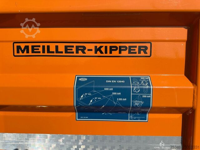 Driezijdige kipper MERCEDES-BENZ 1224 Meiller Kipper/2 x AHK/NL 5,7 to/Nur 11 tkm