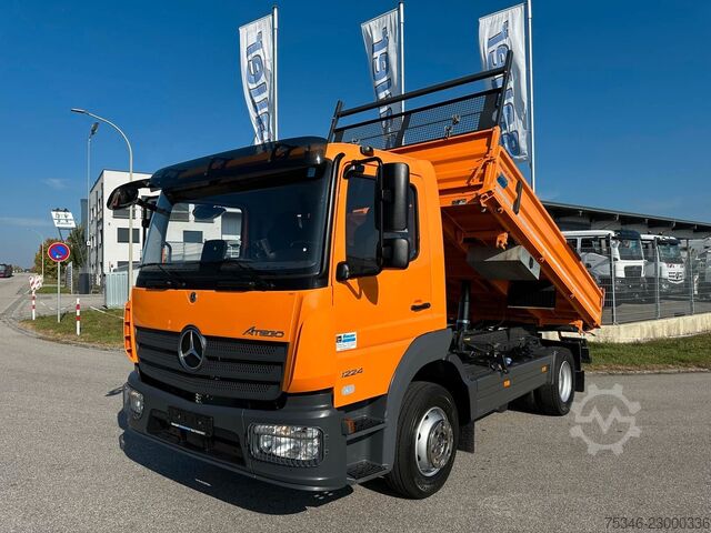 Kiepwagen MERCEDES-BENZ 1224 Meiller Kipper/2 x AHK/NL 5,7 to/Nur 11 tkm