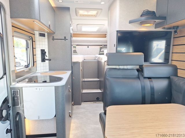 Półzintegrowany kamper HYMER/ERIBA ML-T 580 LEDER, AUTARKIE XL, WLANTV, XXL-BETT