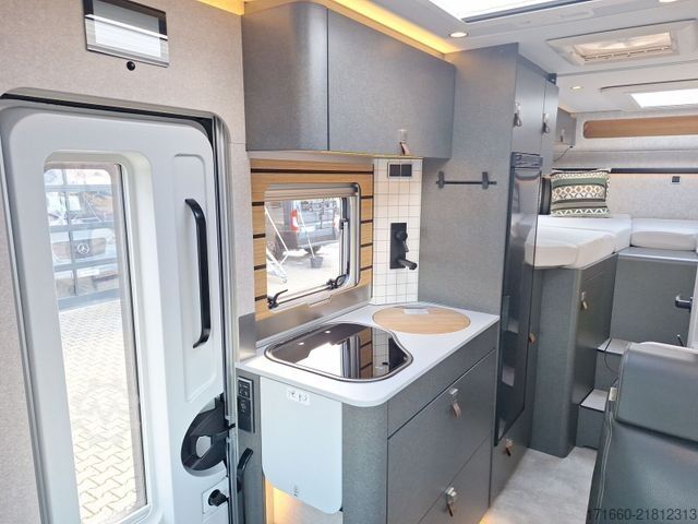 Półzintegrowany kamper HYMER/ERIBA ML-T 580 LEDER, AUTARKIE XL, WLANTV, XXL-BETT