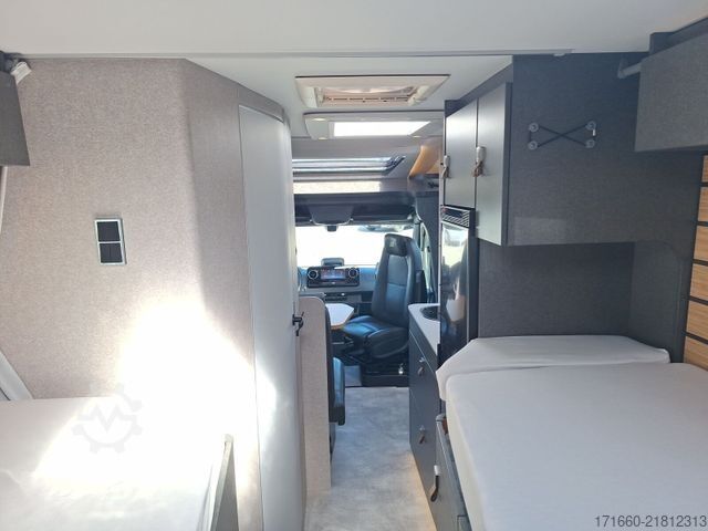 Półzintegrowany kamper HYMER/ERIBA ML-T 580 LEDER, AUTARKIE XL, WLANTV, XXL-BETT