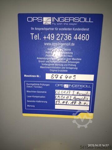 Die-sinking edm OPS INGERSOLL Gantry Eagle 1200 EDM