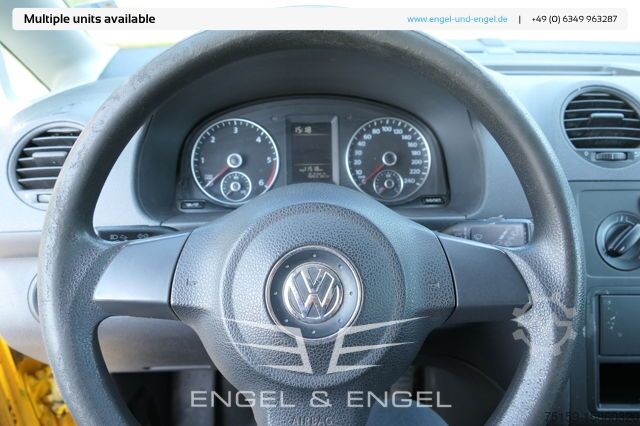 Bestelwagen Volkswagen Caddy 2.0 TDI 2-Sitzer EURO-5 PARKTRONIK 6-GANG 2xSCHIEBETÜR CoC