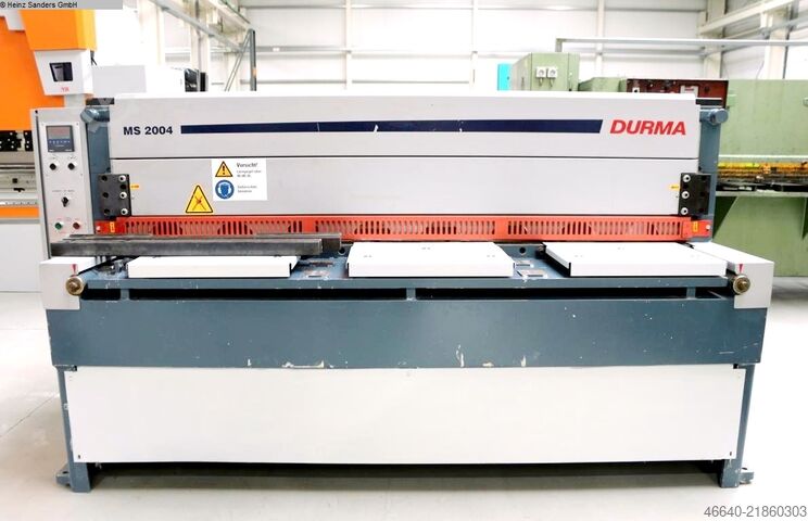 Gilotinové nůžky - mechanické DURMA MS 2004