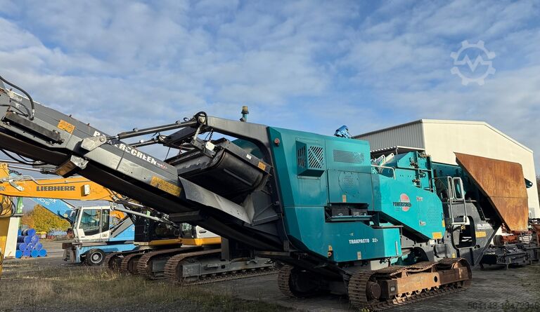 Horizontale slagbreker Powerscreen Trakpactor 320