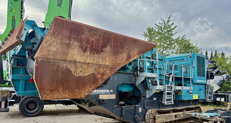 Horizontale slagbreker Powerscreen Trakpactor 320