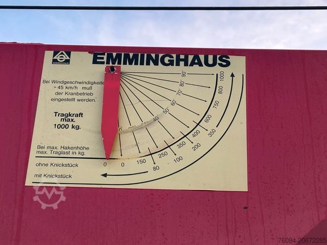 Vrachtwagen met kraanopbouw MERCEDES-BENZ Atego 815 Dachdecker Kran 34m Seilwinde