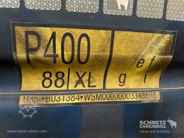 Auflieger mit Pritsche & Plane Schmitz Cargobull Curtainsider Mega