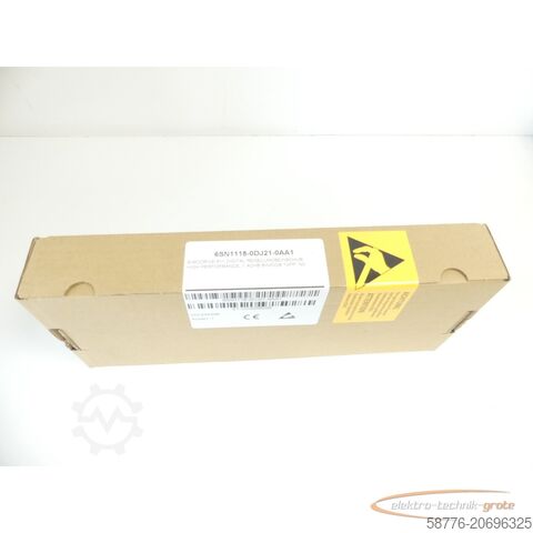 Komponente Siemens 6SN1118-0DJ21-0AA1 Simodrive SN: ST-UO2058226 - generalüberholt mit 24 Monaten Gewährleitung!-