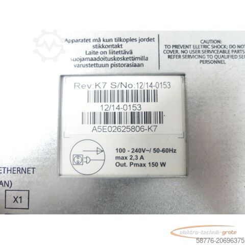 Componenta Siemens Simatic IPC627C / 6ES7647-6CB00-1AA0 Industrielles Box-PC SN SVPC7851972