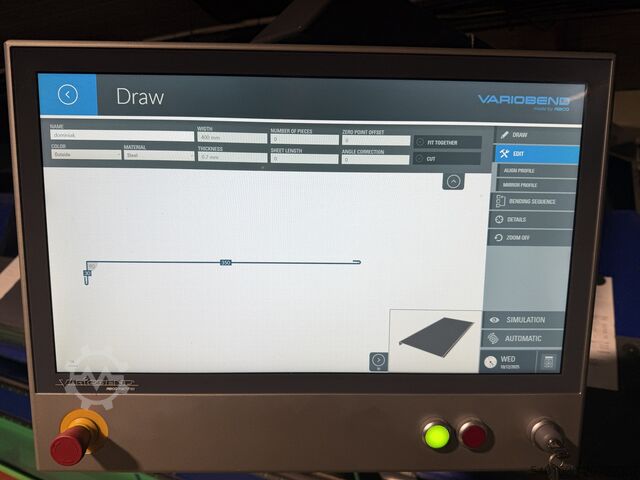 Plåtmapp Variobend EB 6.1,50