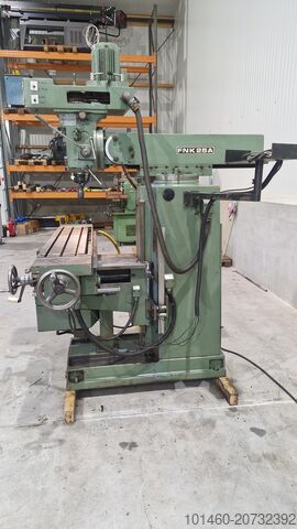 Conventional milling machine tos fnk 25a
