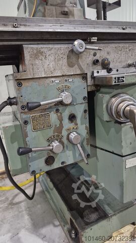 Conventional milling machine tos fnk 25a