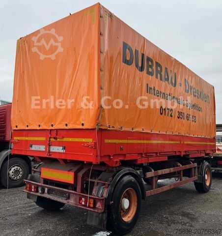 Swap chassis trailer KÖGEL SAF Achsen, inklusive Aufbau