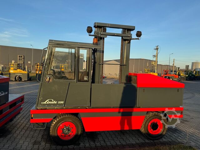 Side loader forklift Linde S50 / Perfect condition