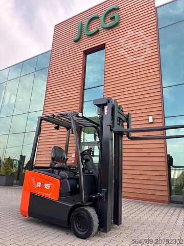 3-wheel forklift DOOSAN B15T-7/2021y./ Lithium battery/New price