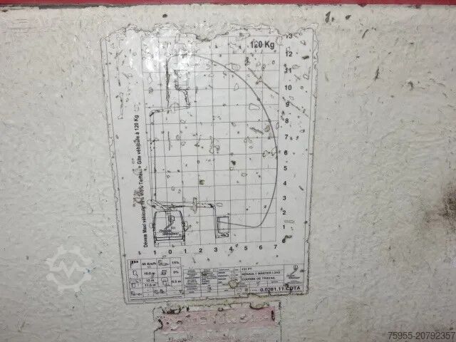 Lifting platform Renault Master ELEVATEUR FRANCE 12 METER EURO 6,AIRCO