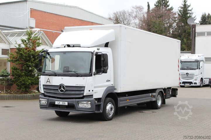 Dobozos teherautó Mercedes-Benz Atego 1221 E6  Koffer   Klima  LDW  Schalter  LBW