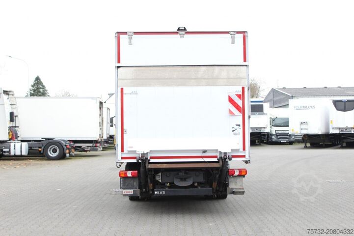 Dobozos teherautó Mercedes-Benz Atego 1221 E6 Koffer Klima LDW Schalter LBW