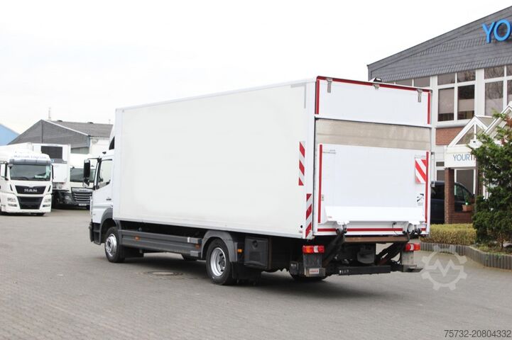 Dobozos teherautó Mercedes-Benz Atego 1221 E6  Koffer   Klima  LDW  Schalter  LBW