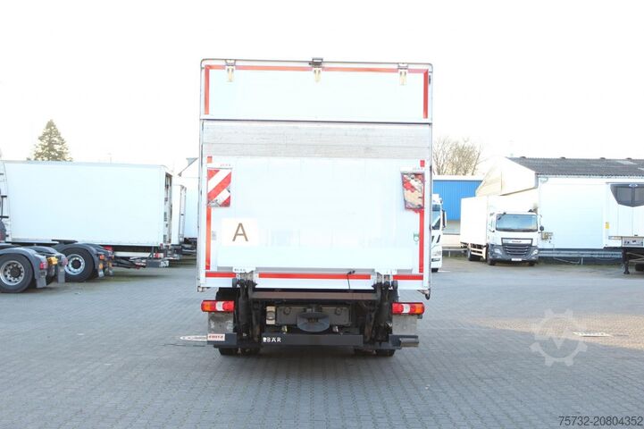 Dobozos teherautó Mercedes-Benz Atego 1224 E6 Klima Laderbordwand AHK