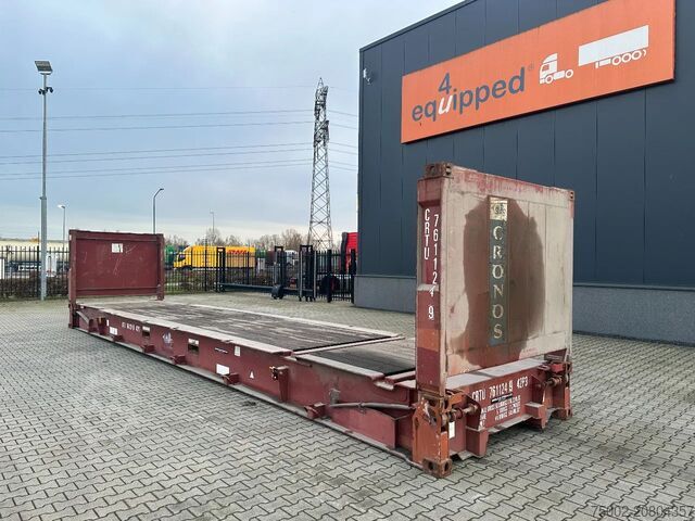 Platte containers CIMC 40FT FLATRACK FLUSH FOLDING / CSC: 10/2027 / 10...
