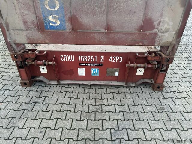 Lapos konténerek CIMC 40FT FLATRACK FLUSH FOLDING / CSC: 10/2027 / 10...