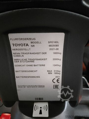 Hochhubwagen Toyota SPE160L //