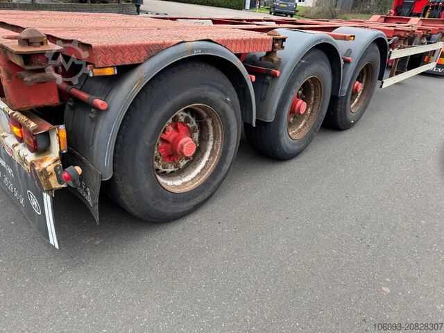 Μεταφορά εμπορευματοκιβωτίων HFR 3 ass cont. chassis