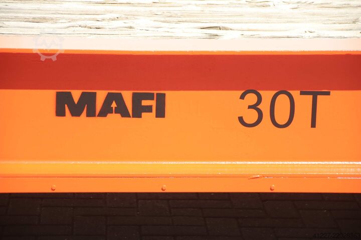 Transportni vagon za teške terete 30 tona MAFI 6300/2500/H750 mm