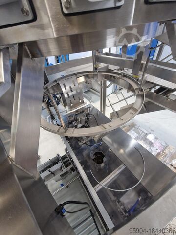 Ligne de pesage multi-têtes et de conditionnement de sachets Multihead Weigher & Pouch Bagging Line