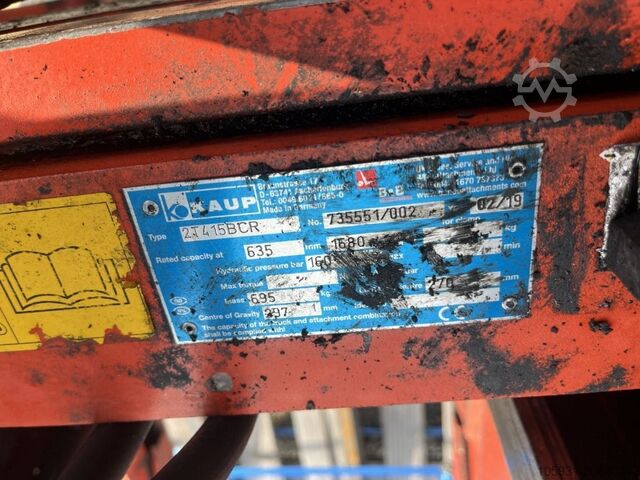 Hvataljka za burad Kaup 2T415BCR