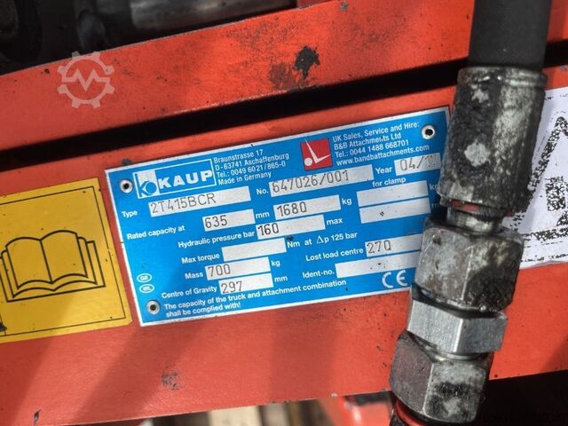 Hvataljka za burad Kaup 2T415BCR