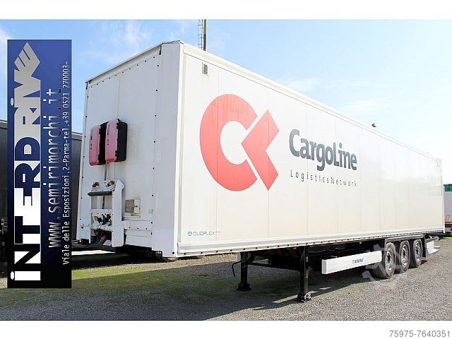 Skr. chlad./iz./pro cerst. výr. Krone semirimorchio isotermico doppio piano usato