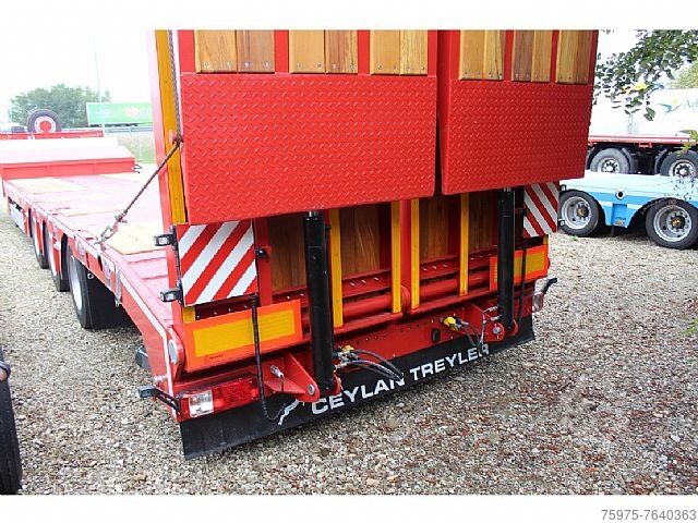 Mașini de construcții cu încărcător jos  carrellone collo doca rampe doppie nuovo ceylan