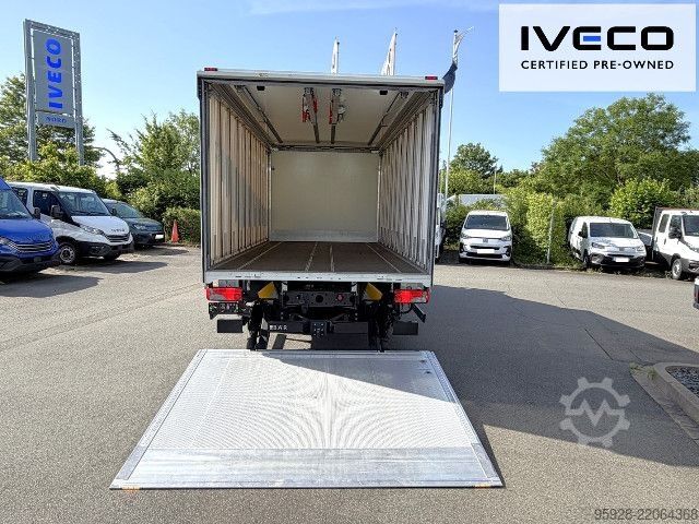Ladbil med presenning IVECO 120EL25P CNG, Getränke/Schiebeplane, 2to LBW