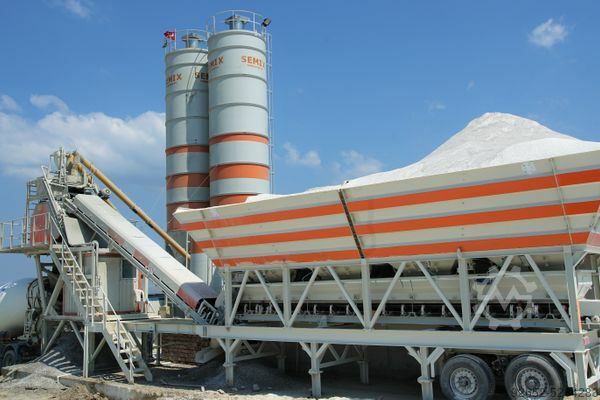 ŁAŹNIA BETONU Mobilna 100S4 SEMIX Mobile 100 S4