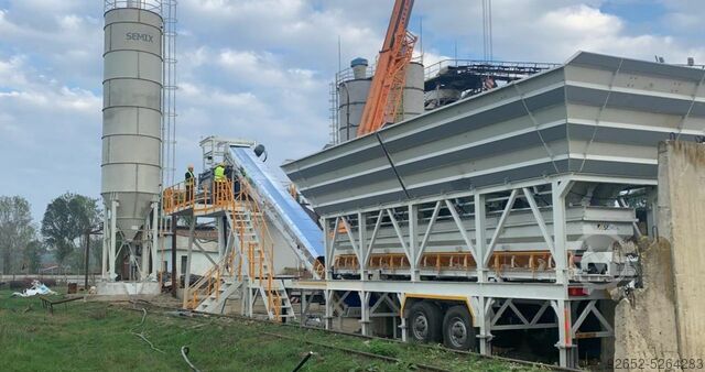 CONCRETE BATCHING PLANT Mobiel 100S4 SEMIX Mobile 100 S4