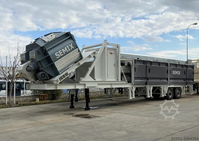 CONCRETE BATCHING PLANT Mobile 100 S4 SEMIX Mobile 100 S4
