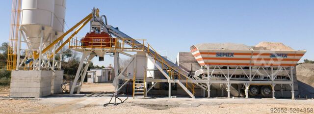 CONCRETE BATCHING PLANT Mobile 100 S4 SEMIX Mobile 100 S4