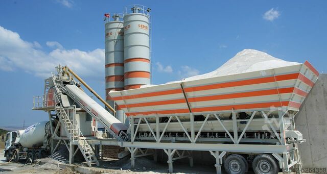 CONCRETE BATCHING PLANT Mobile 100 S4 SEMIX Mobile 100 S4