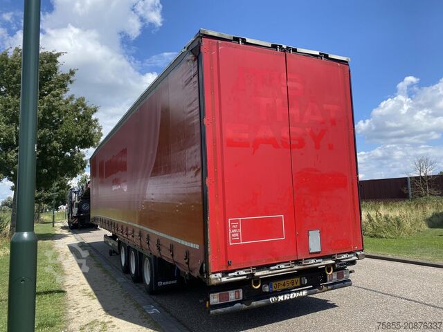 Transport objętościowy Krone N/A Mega / Curtains / Sideboards / BPW / Drumbr...