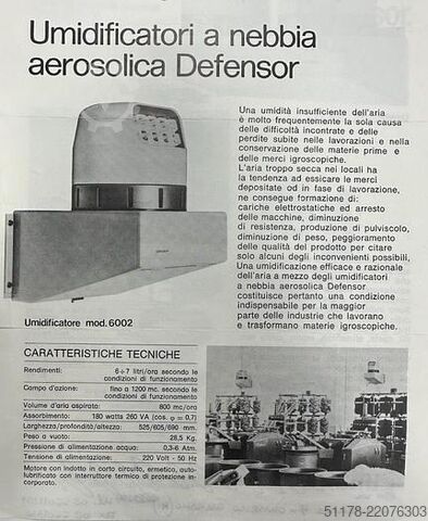 Defensor 6002 Befugter op til 1.200 m³ Defensor 6002