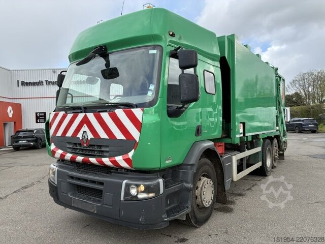 Vuilniswagen Renault premium 340DXI vuilniswagen vdk pusher20