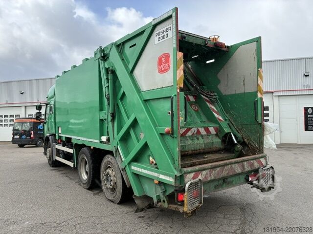 Vuilniswagen Renault premium 340DXI vuilniswagen vdk pusher20
