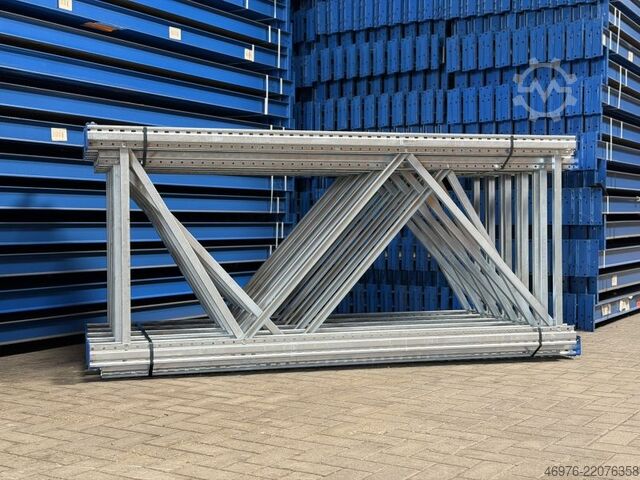 Hoogbouwmagazijn Palletrek staanders SSI Schäfer PR600 P215 2.500 x 1.100 mm