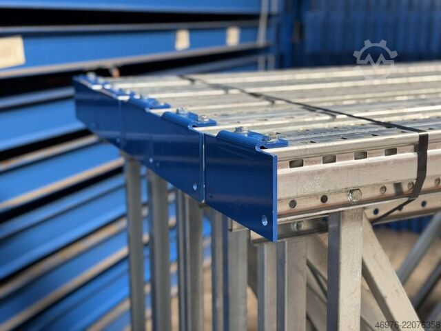 Hoogbouwmagazijn Palletrek staanders SSI Schäfer PR600 P215 2.500 x 1.100 mm